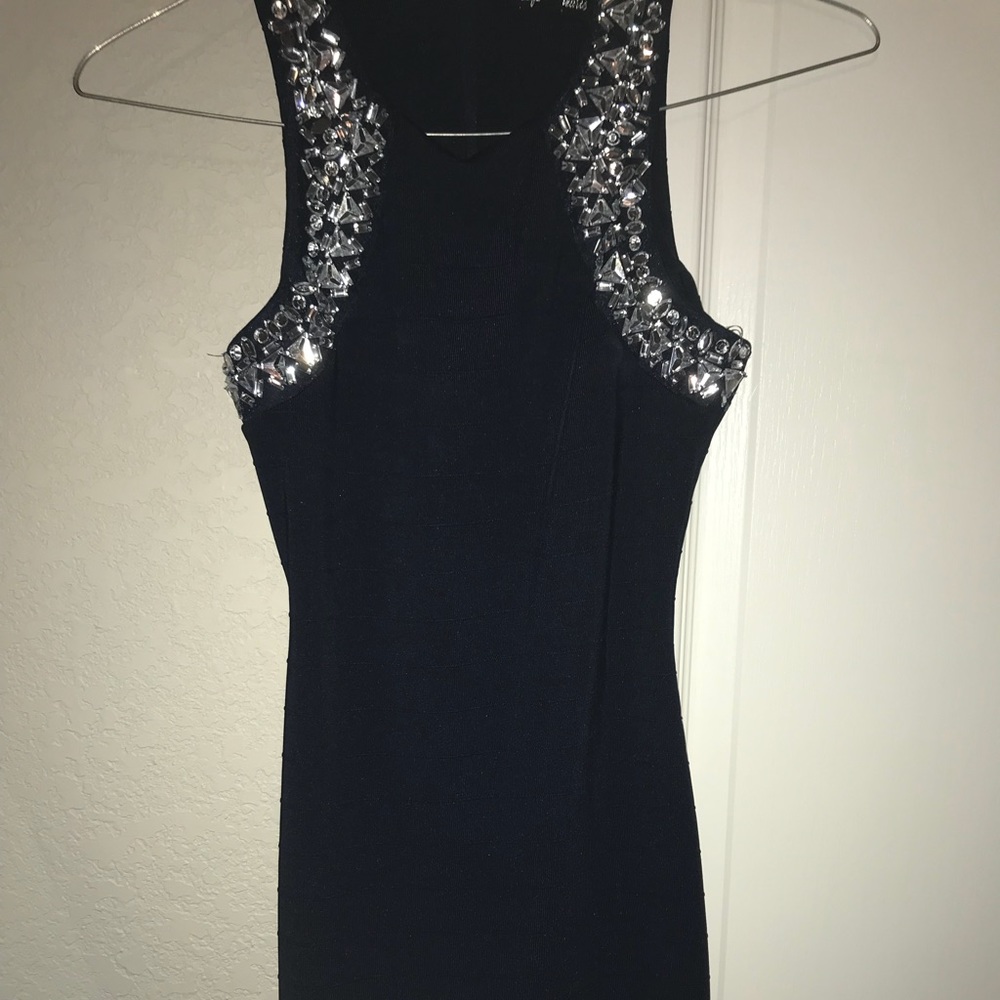 Dark Navy Blue Dress